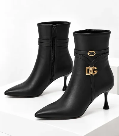 نیم بوت پاشنه باریک D&G