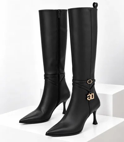 بوت بلند پاشنه باریک D&G