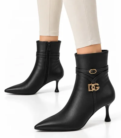 نیم بوت پاشنه باریک D&G