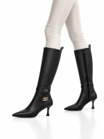 بوت بلند پاشنه باریک D&G