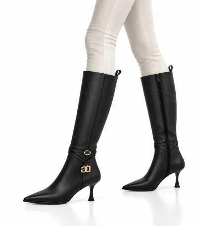 بوت بلند پاشنه باریک D&G